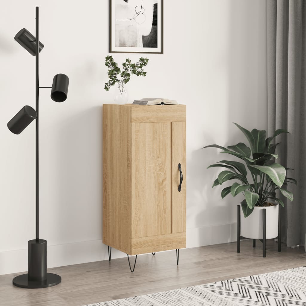 Buffet Chêne sonoma 34,5x34x90 cm Bois d'ingénierie - XIOS