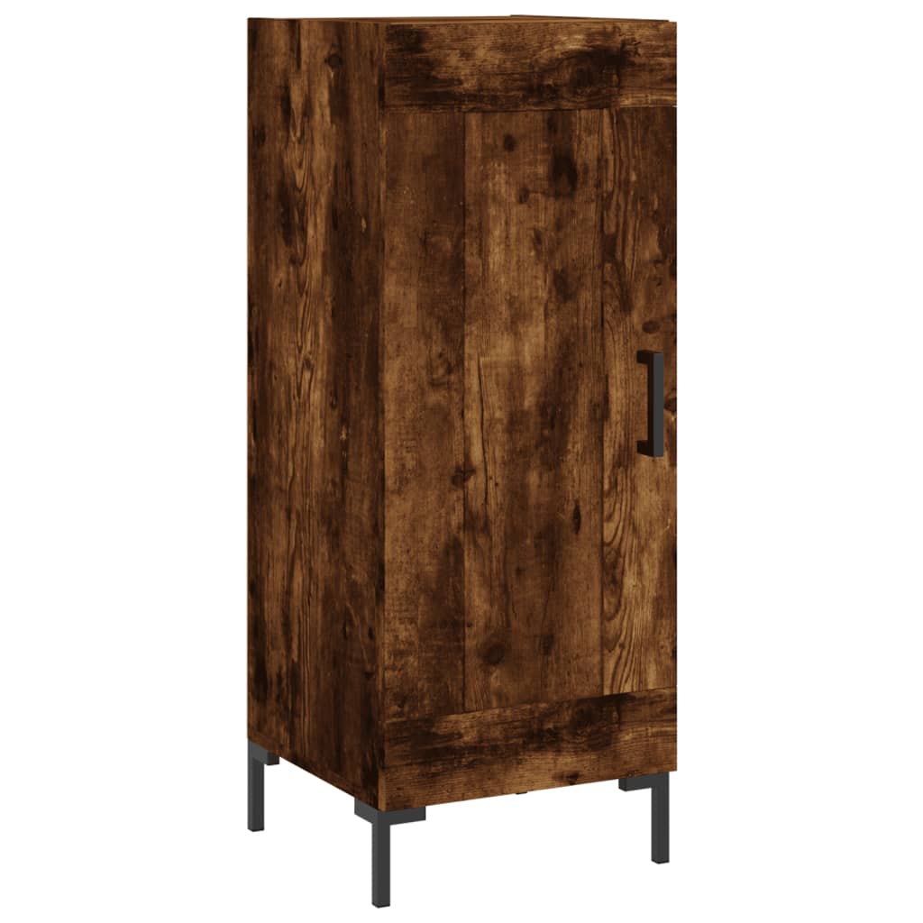 Buffet Chêne fumé 34,5x34x90 cm Bois d'ingénierie - XIOS