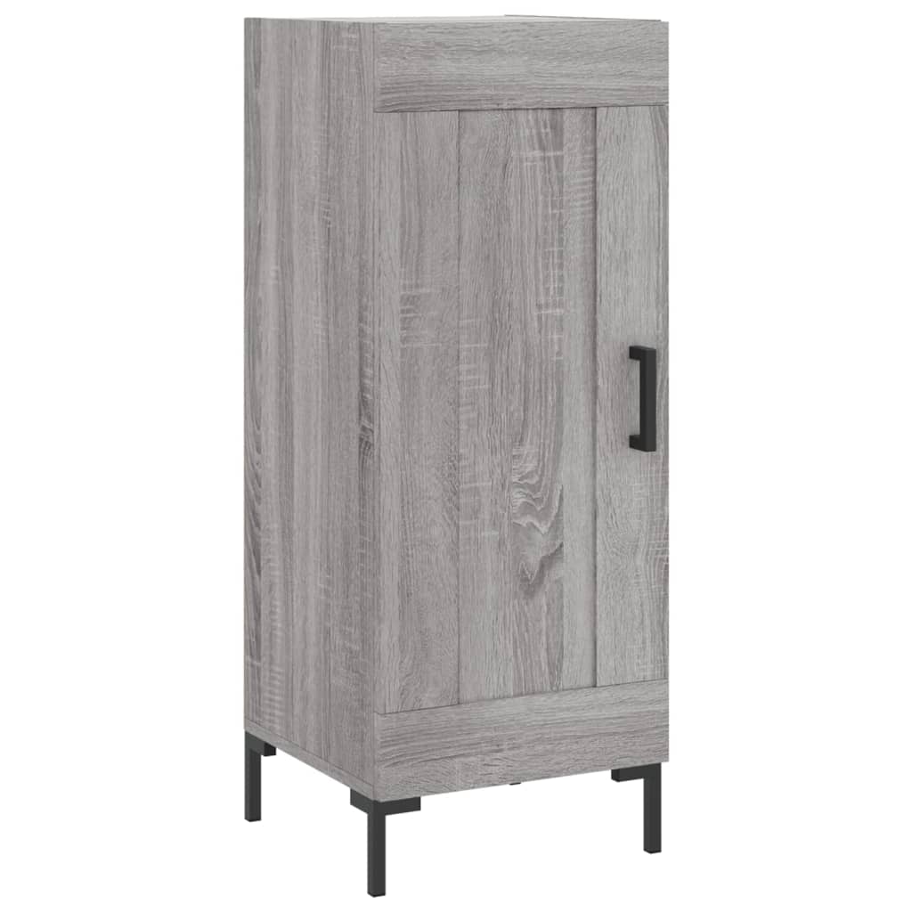Buffet Sonoma gris 34,5x34x90 cm Bois d'ingénierie - XIOS