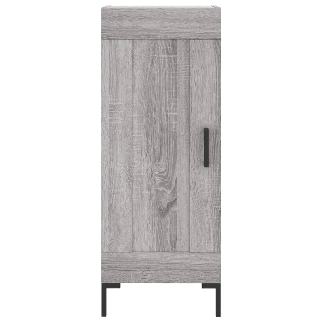 Buffet Sonoma gris 34,5x34x90 cm Bois d'ingénierie - XIOS