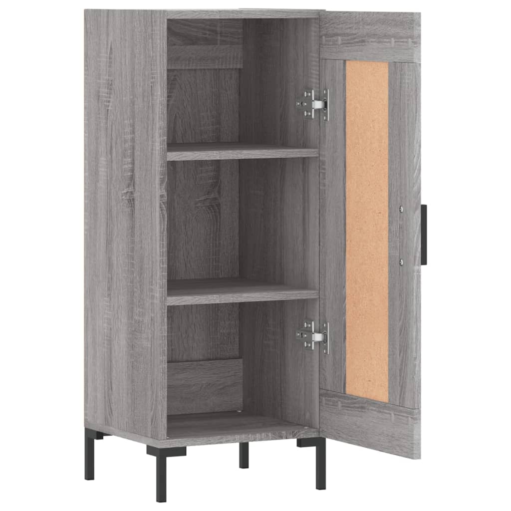 Buffet Sonoma gris 34,5x34x90 cm Bois d'ingénierie - XIOS