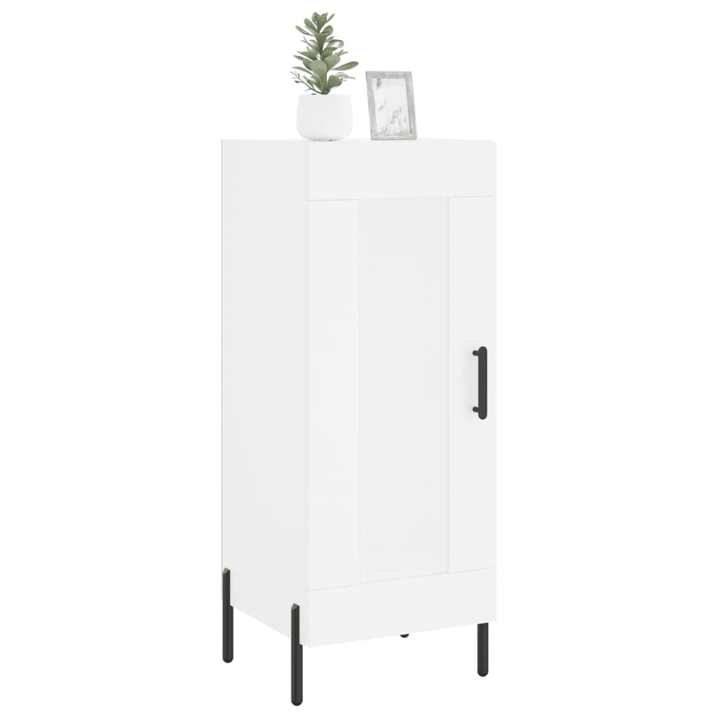 Buffet blanc 34,5x34x90 cm bois d'ingénierie - XIOS