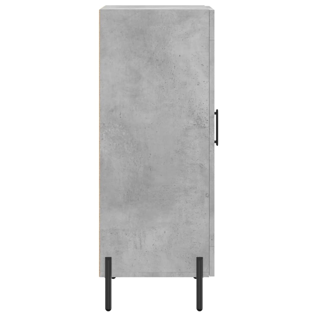 Buffet Gris béton 34,5x34x90 cm Bois d'ingénierie - XIOS