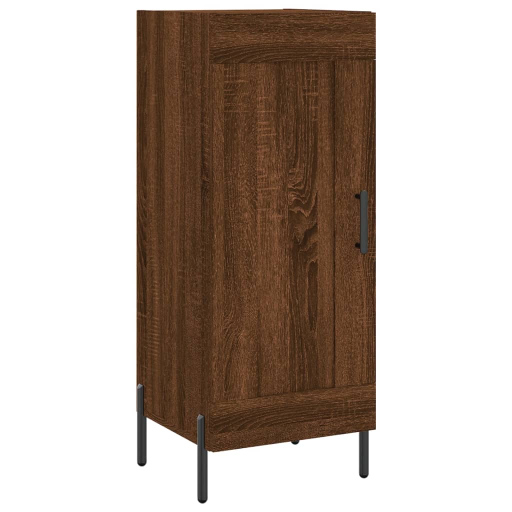 Buffet Chêne marron 34,5x34x90 cm Bois d'ingénierie - XIOS