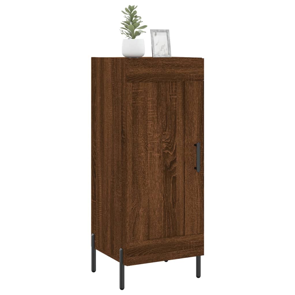 Buffet Chêne marron 34,5x34x90 cm Bois d'ingénierie - XIOS