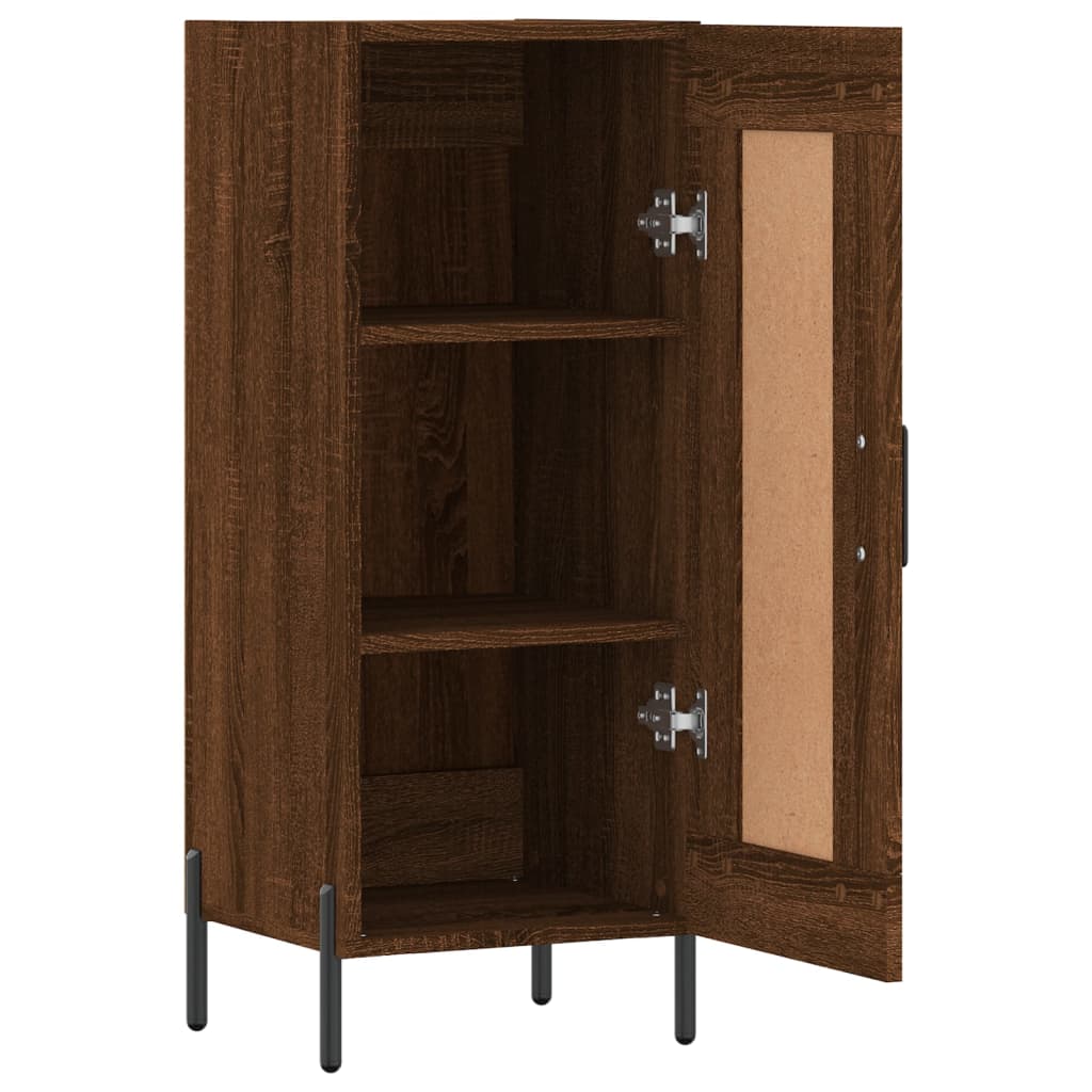 Buffet Chêne marron 34,5x34x90 cm Bois d'ingénierie - XIOS