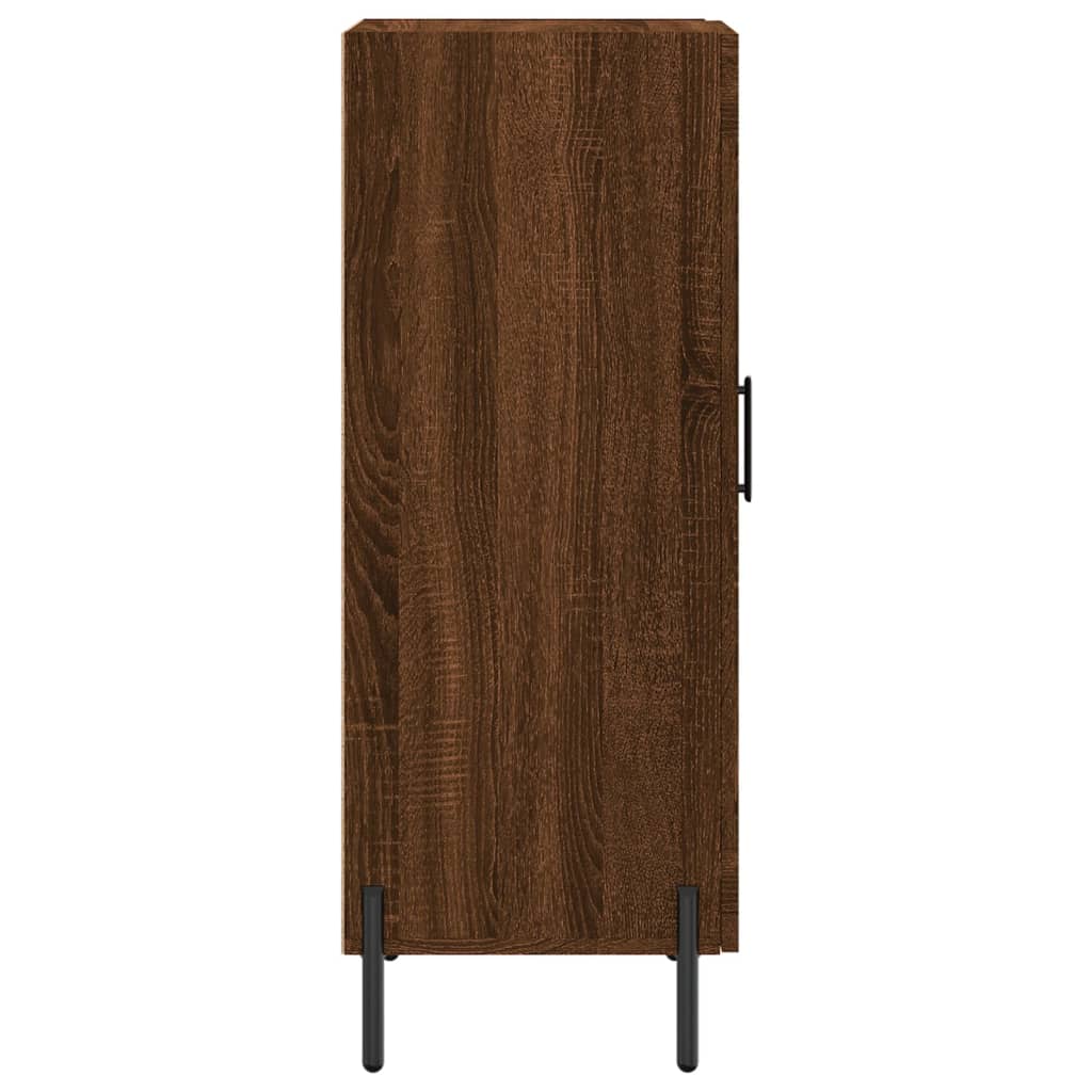 Buffet Chêne marron 34,5x34x90 cm Bois d'ingénierie - XIOS