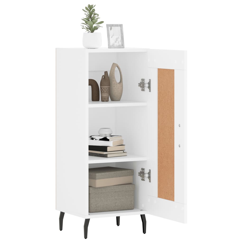 Buffet blanc 34,5x34x90 cm bois d'ingénierie - XIOS