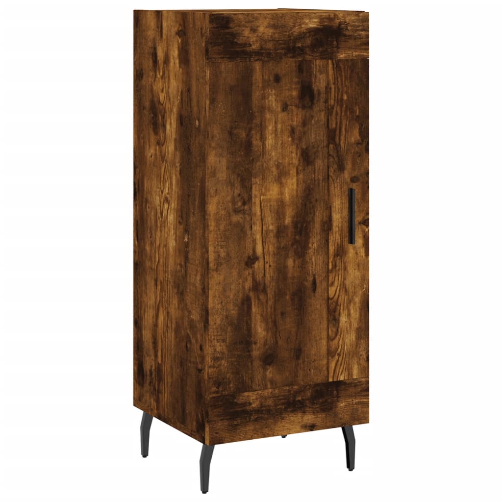 Buffet Chêne fumé 34,5x34x90 cm Bois d'ingénierie - XIOS