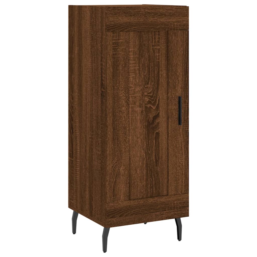 Buffet Chêne marron 34,5x34x90 cm Bois d'ingénierie - XIOS
