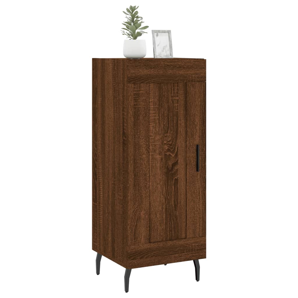 Buffet Chêne marron 34,5x34x90 cm Bois d'ingénierie - XIOS