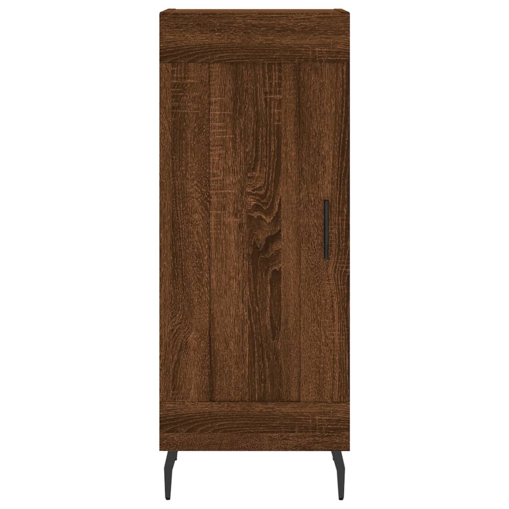 Buffet Chêne marron 34,5x34x90 cm Bois d'ingénierie - XIOS