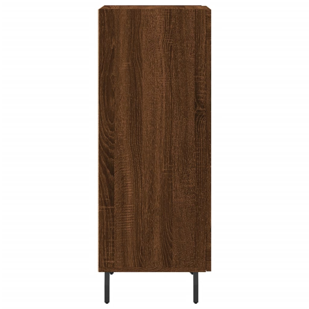Buffet Chêne marron 34,5x34x90 cm Bois d'ingénierie - XIOS