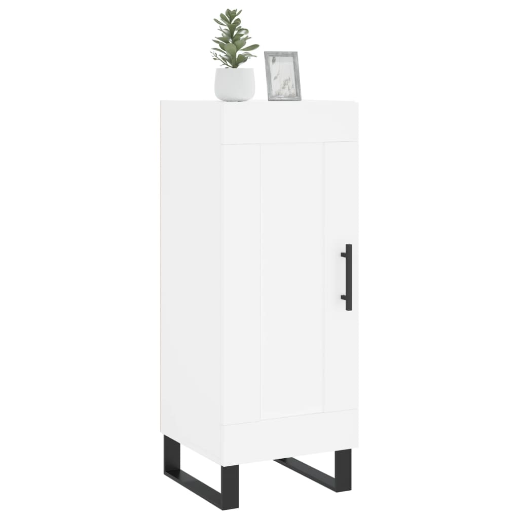 Buffet blanc 34,5x34x90 cm bois d'ingénierie - XIOS