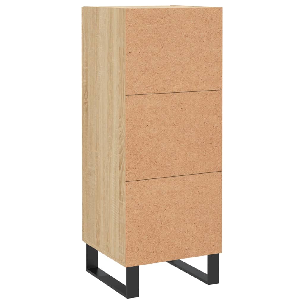 Buffet Chêne sonoma 34,5x34x90 cm Bois d'ingénierie - XIOS