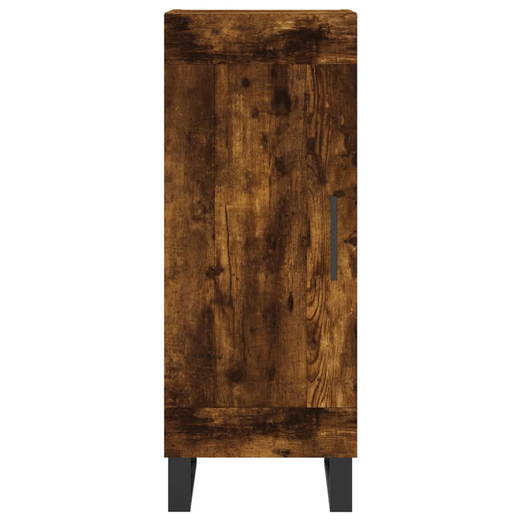 Buffet Chêne fumé 34,5x34x90 cm Bois d'ingénierie - XIOS