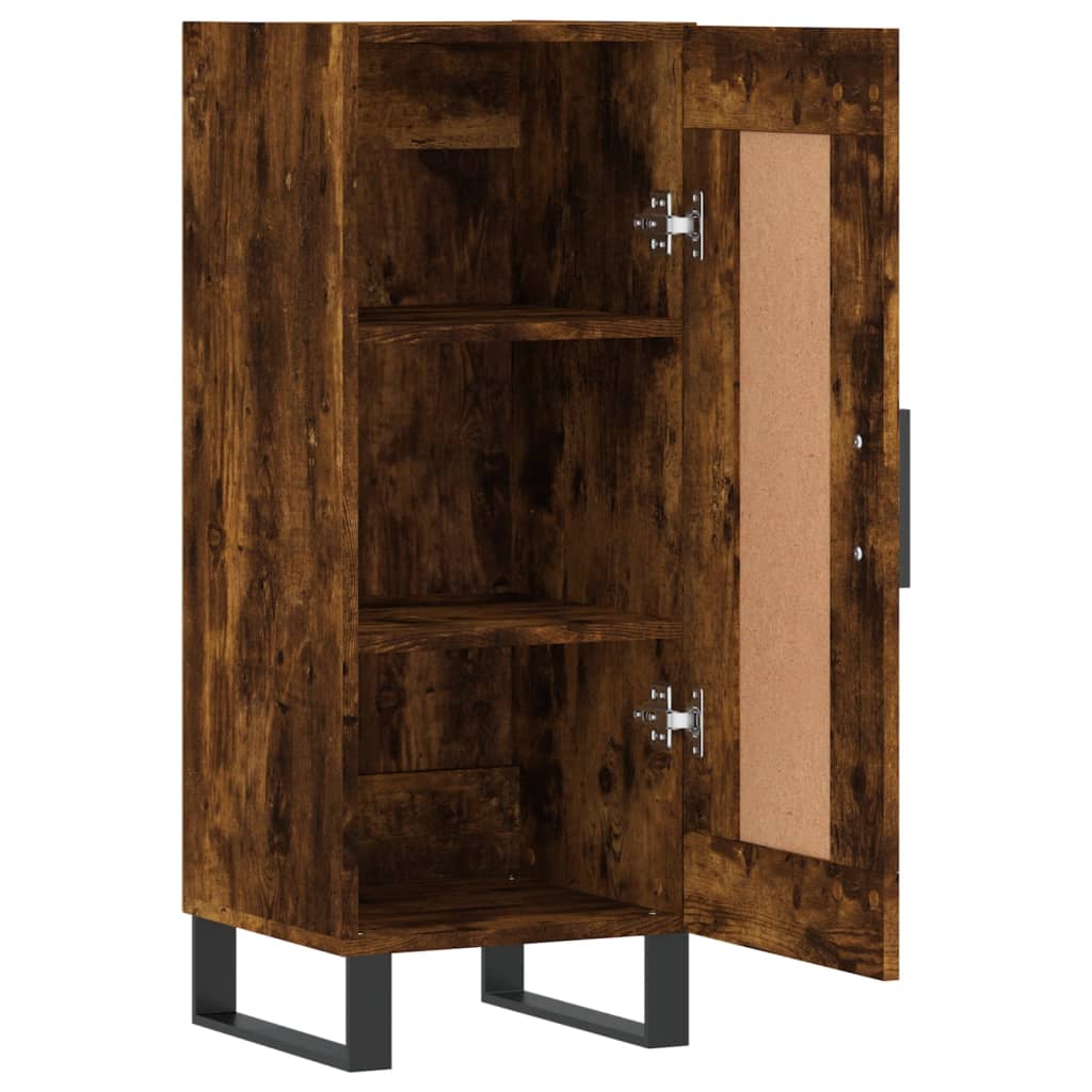 Buffet Chêne fumé 34,5x34x90 cm Bois d'ingénierie - XIOS