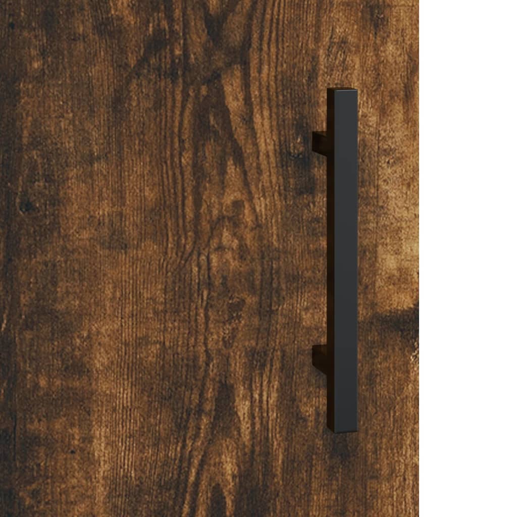 Buffet Chêne fumé 34,5x34x90 cm Bois d'ingénierie - XIOS