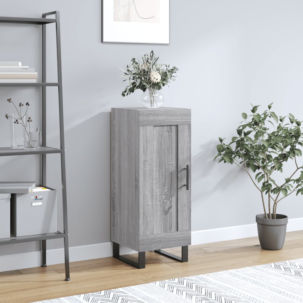 Buffet Sonoma gris 34,5x34x90 cm Bois d'ingénierie - XIOS