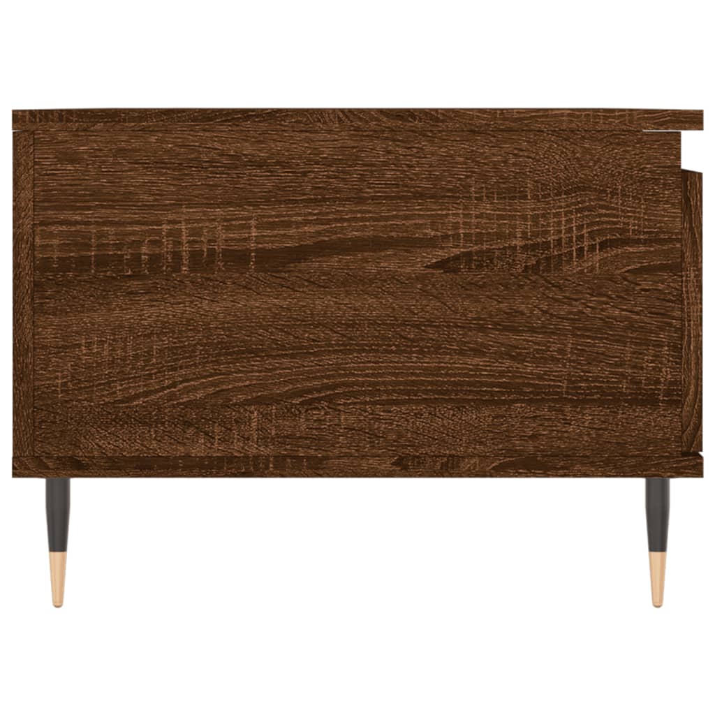 Table basse Chêne marron 90x50x36,5 cm Bois d'ingénierie - XIOS