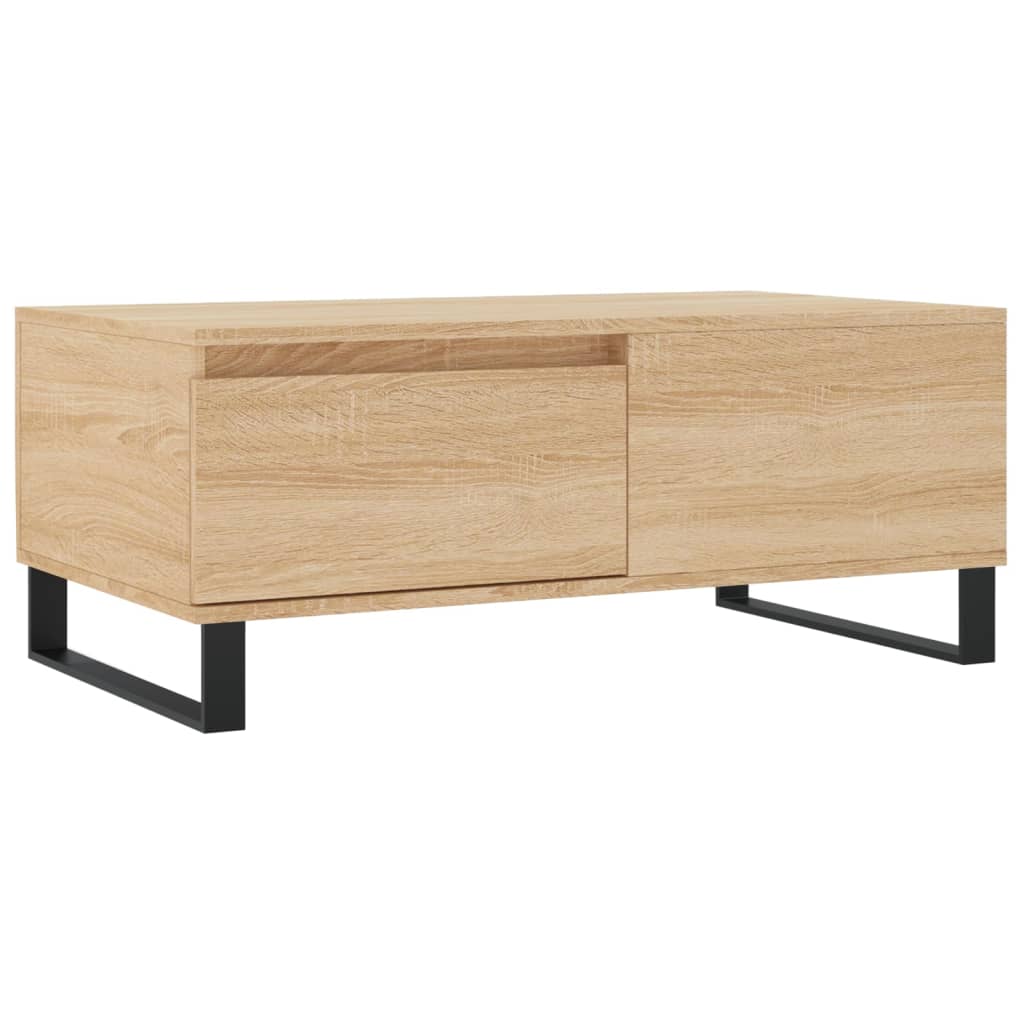 Table basse Chêne sonoma 90x50x36,5 cm Bois d'ingénierie - XIOS