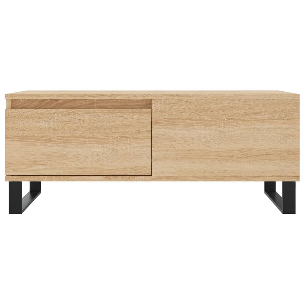 Table basse Chêne sonoma 90x50x36,5 cm Bois d'ingénierie - XIOS