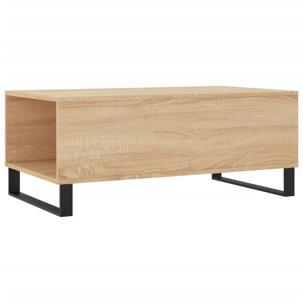 Table basse Chêne sonoma 90x50x36,5 cm Bois d'ingénierie - XIOS