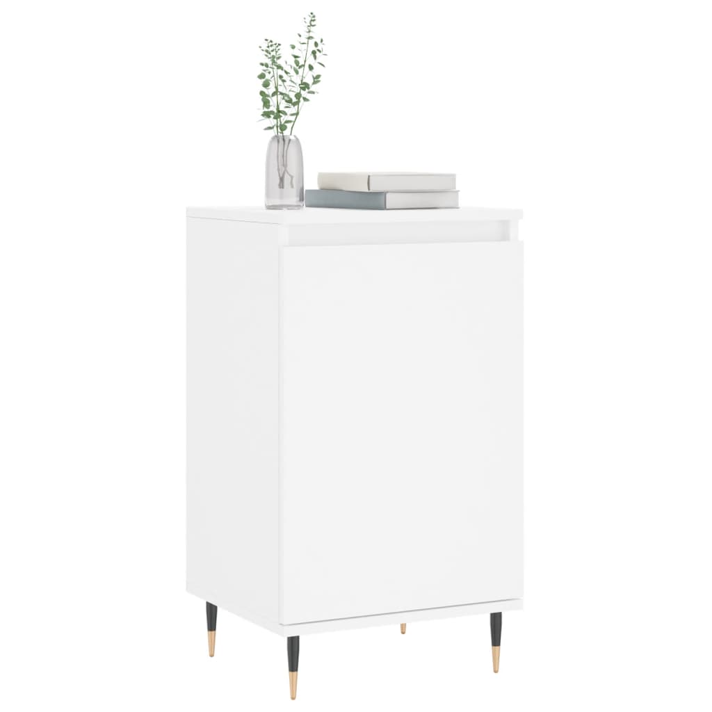 Buffet blanc 40x35x70 cm bois d’ingénierie - XIOS