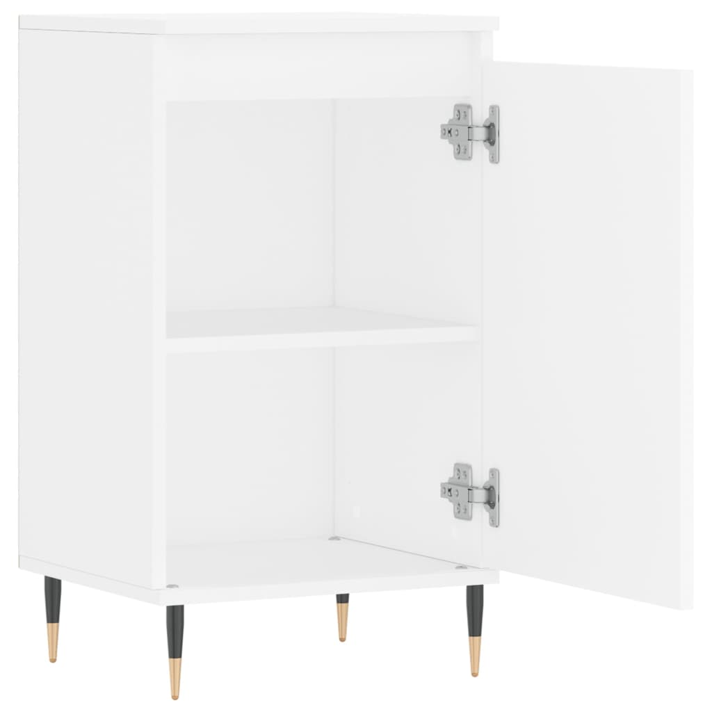 Buffets 2 pcs blanc 40x35x70 cm bois d’ingénierie - XIOS