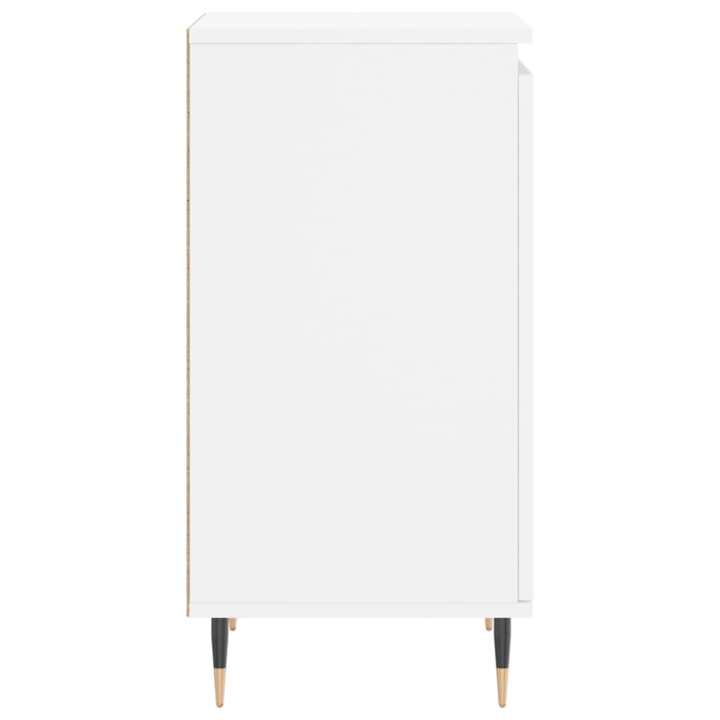 Buffets 2 pcs blanc 40x35x70 cm bois d’ingénierie - XIOS