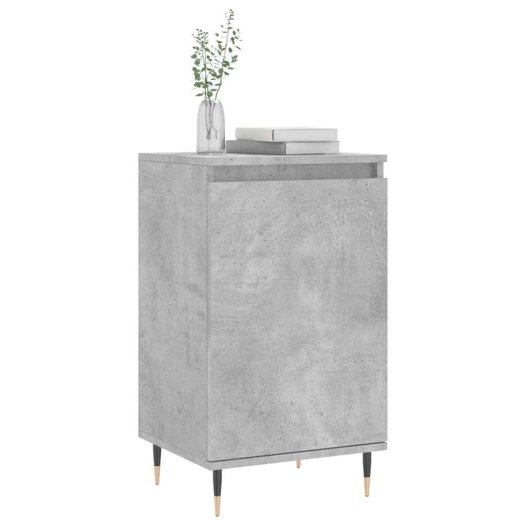 Buffet gris béton 40x35x70 cm bois d'ingénierie - XIOS