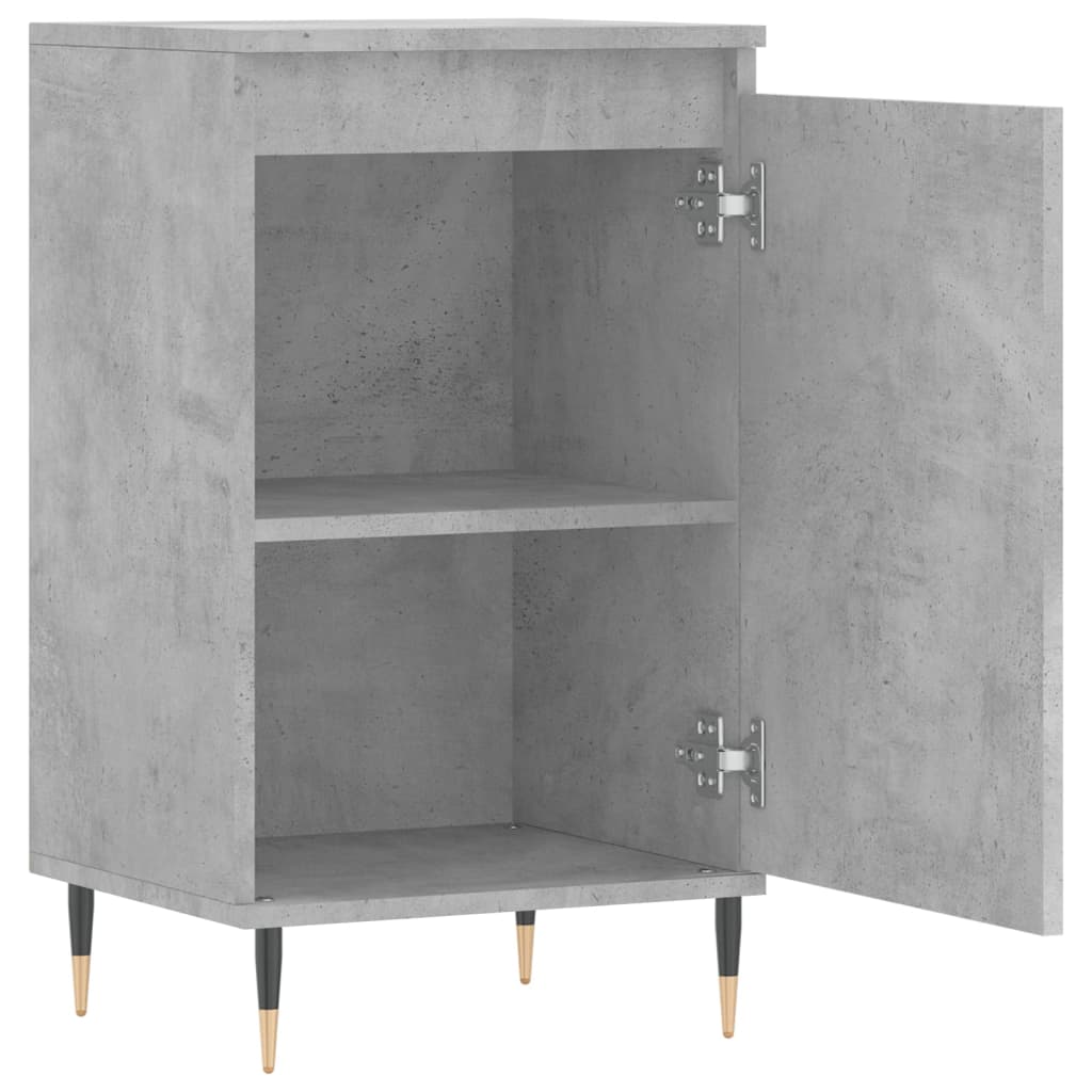 Buffet gris béton 40x35x70 cm bois d'ingénierie - XIOS