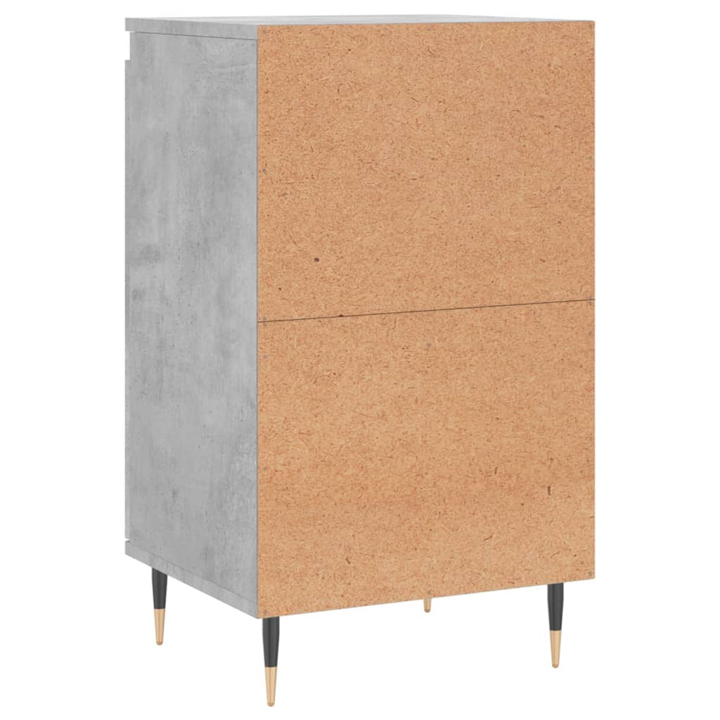 Buffet gris béton 40x35x70 cm bois d'ingénierie - XIOS