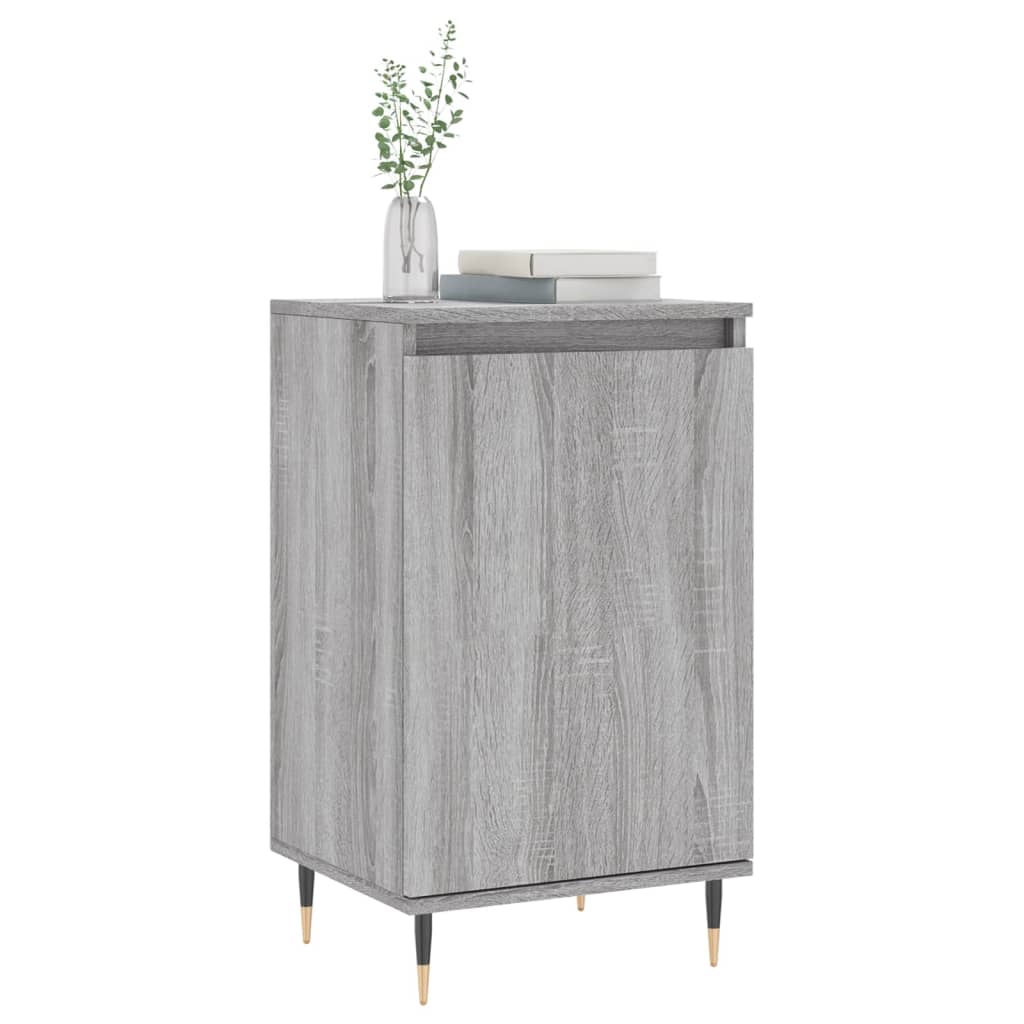 Buffet sonoma gris 40x35x70 cm bois d'ingénierie - XIOS