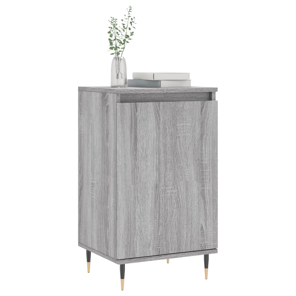 Buffets 2 pcs sonoma gris 40x35x70 cm bois d'ingénierie - XIOS