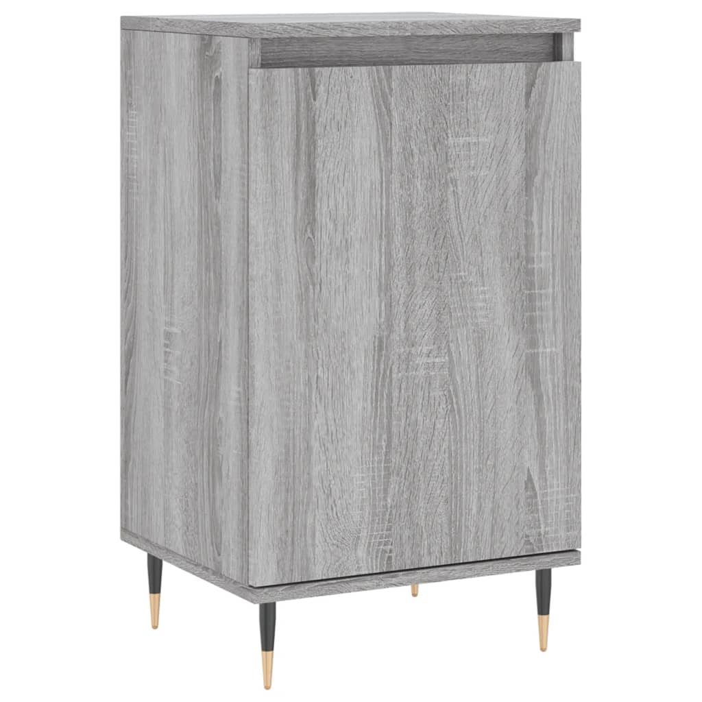 Buffets 2 pcs sonoma gris 40x35x70 cm bois d'ingénierie - XIOS