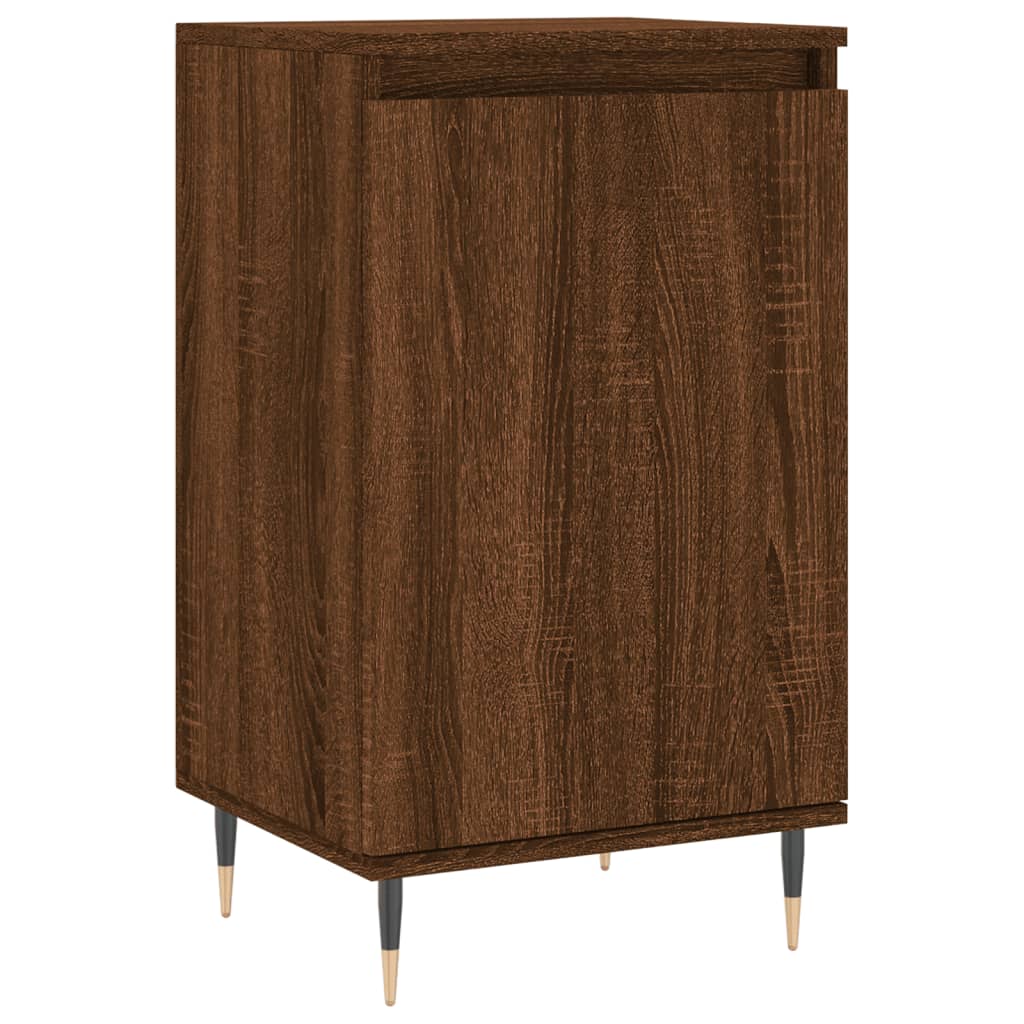Buffets 2 pcs chêne marron 40x35x70 cm bois d'ingénierie - XIOS