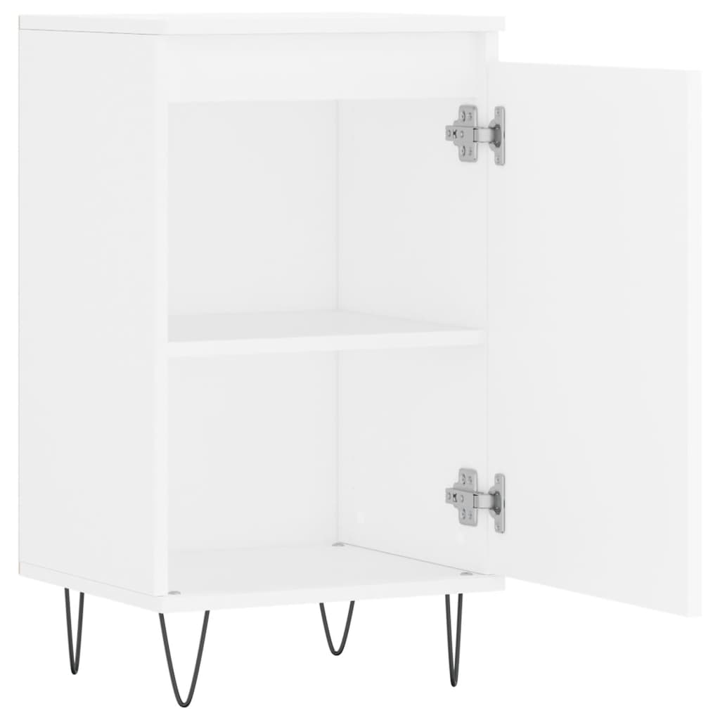 Buffet blanc 40x35x70 cm bois d’ingénierie - XIOS