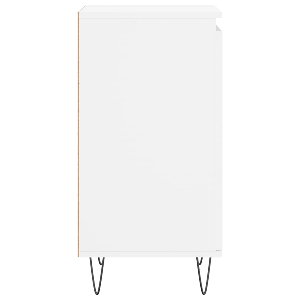 Buffets 2 pcs blanc 40x35x70 cm bois d’ingénierie - XIOS