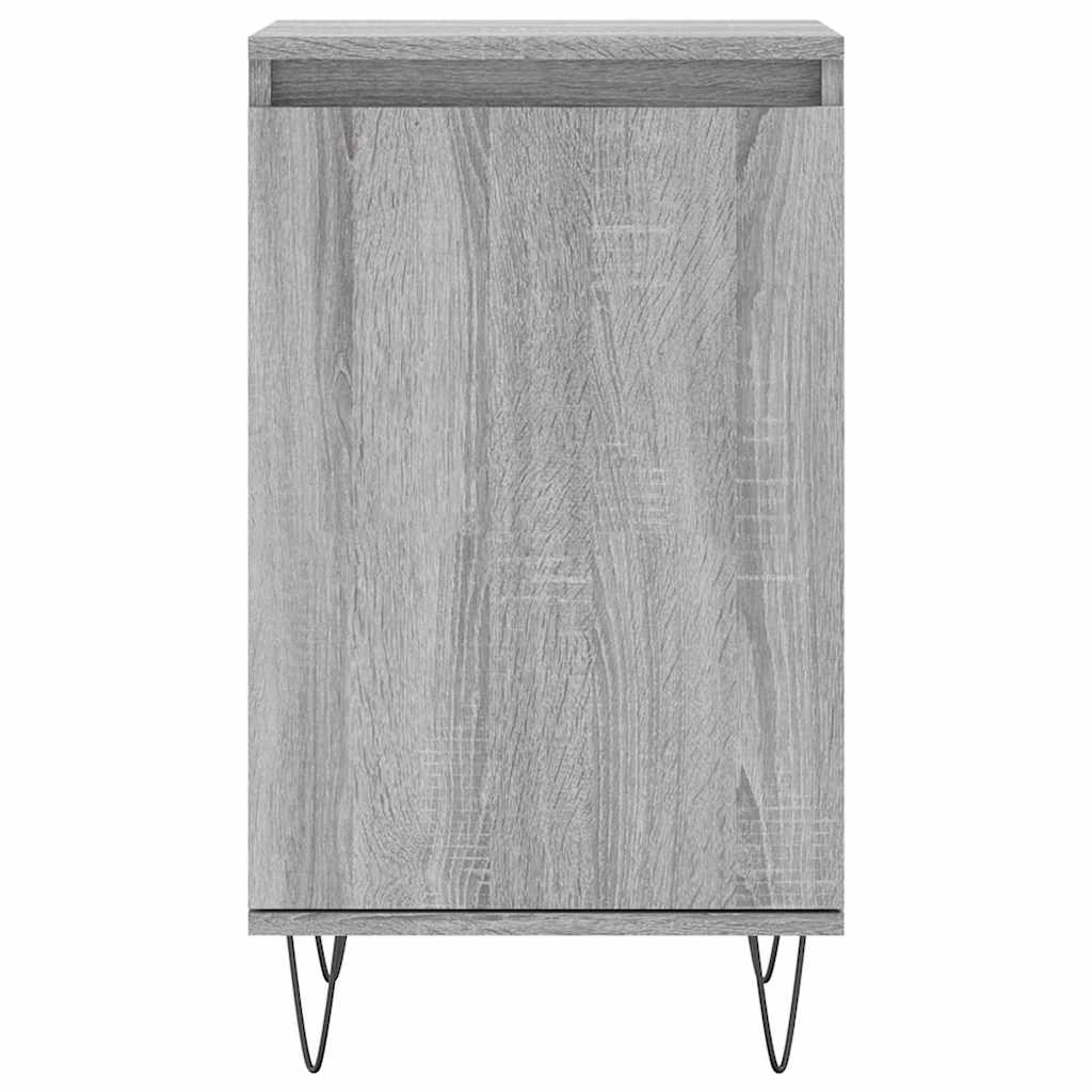 Buffet sonoma gris 40x35x70 cm bois d'ingénierie - XIOS