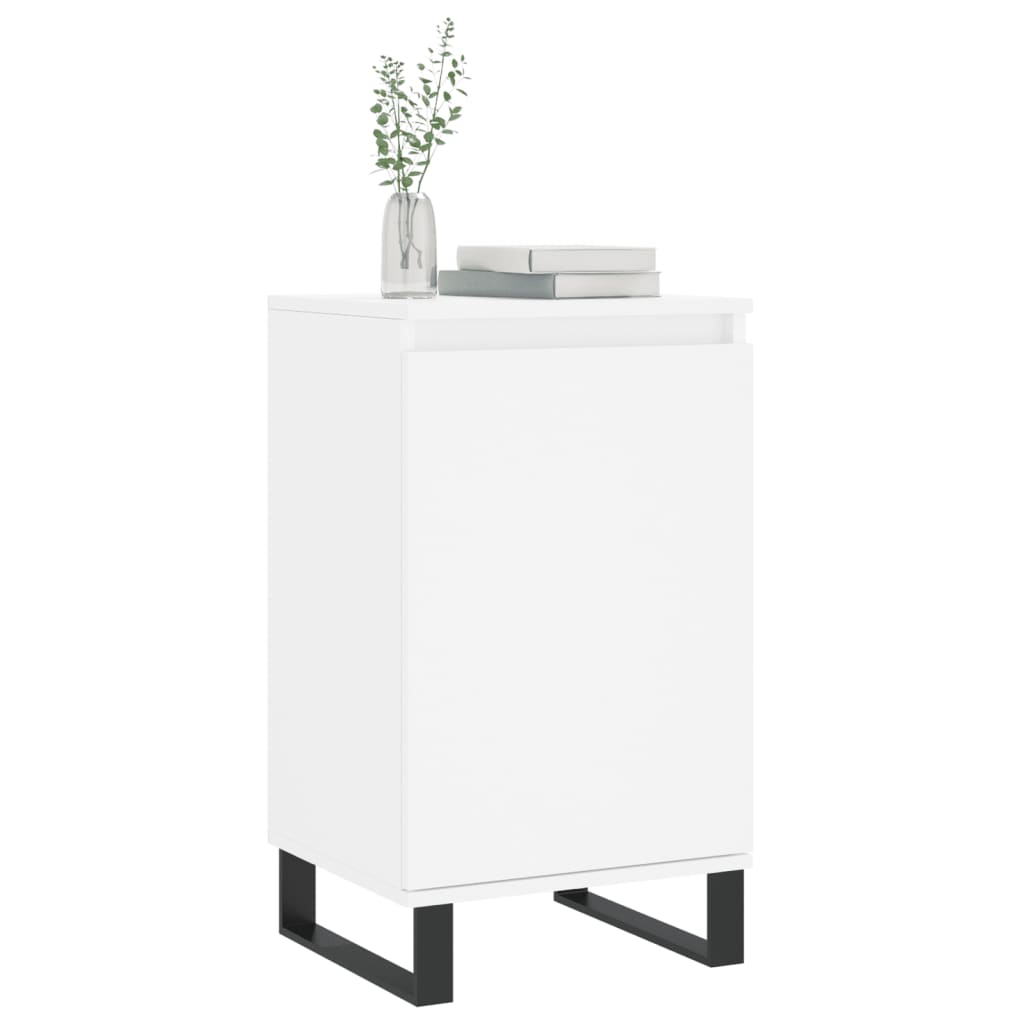 Buffet blanc 40x35x70 cm bois d’ingénierie - XIOS