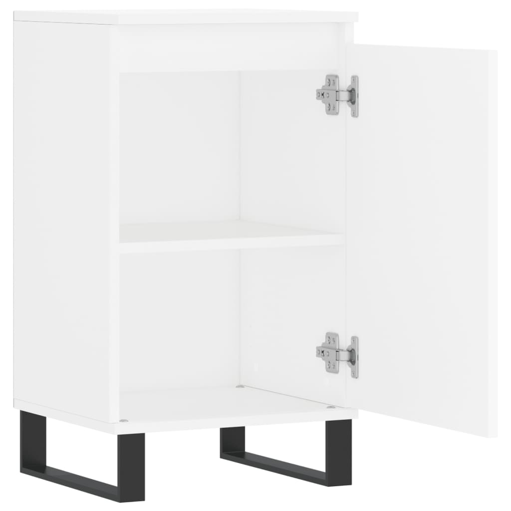 Buffet blanc 40x35x70 cm bois d’ingénierie - XIOS