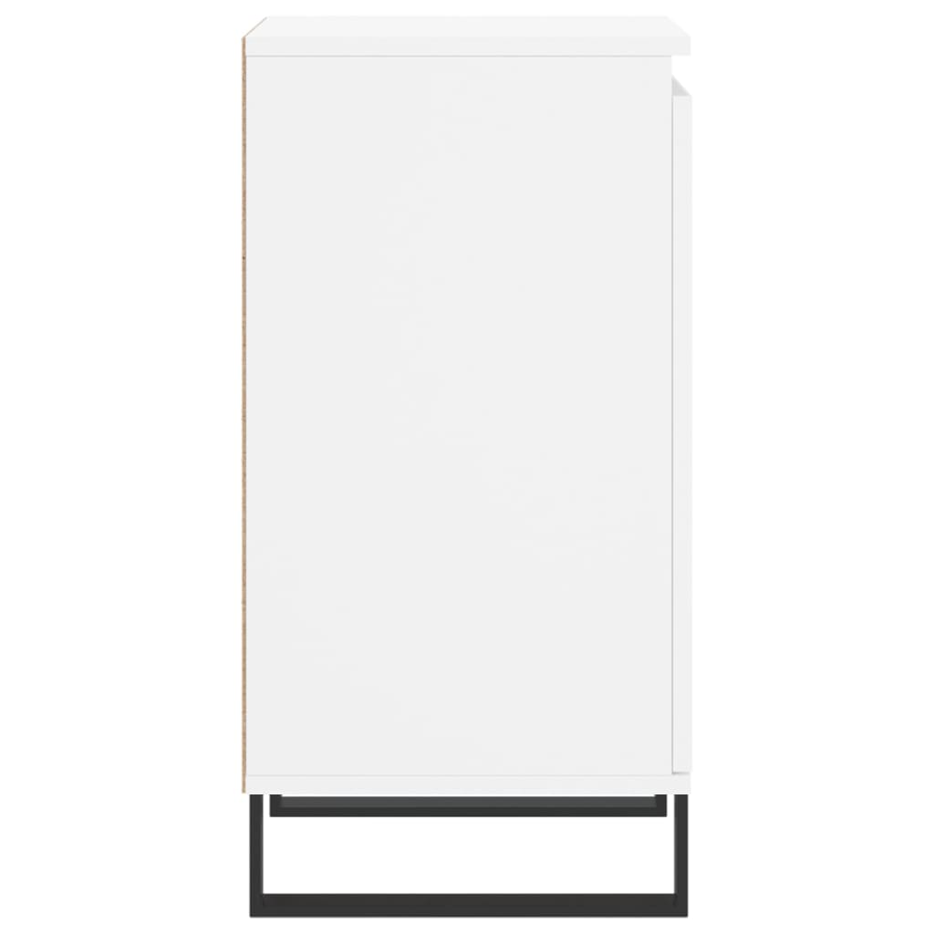 Buffet blanc 40x35x70 cm bois d’ingénierie - XIOS