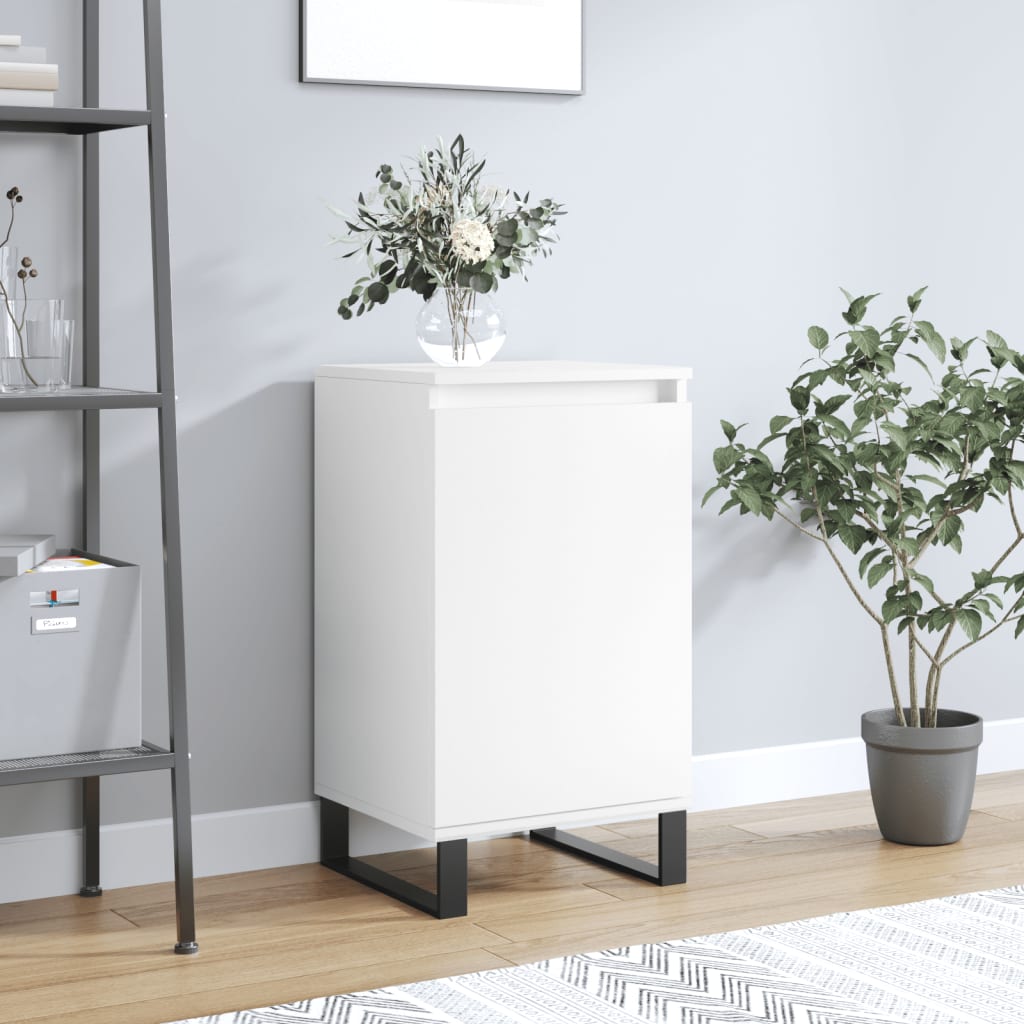 Buffet blanc 40x35x70 cm bois d’ingénierie - XIOS