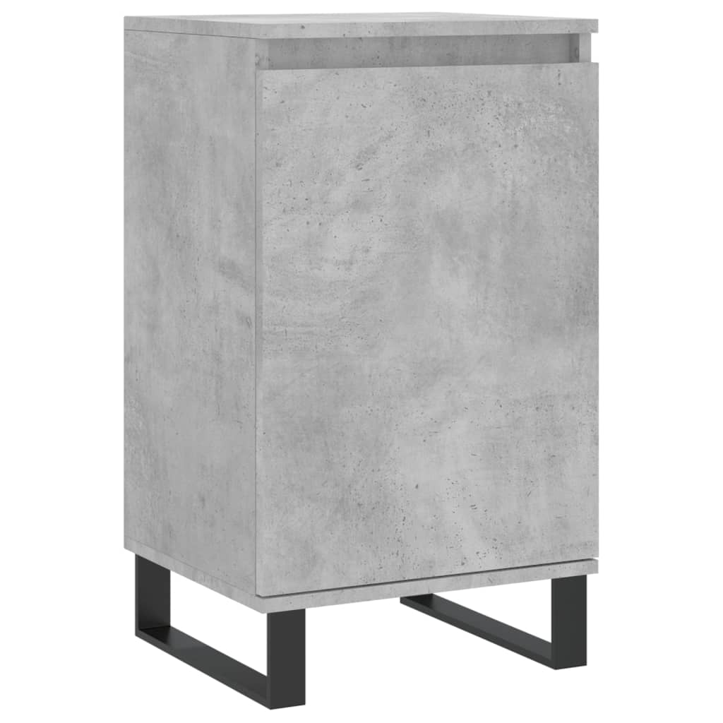 Buffet gris béton 40x35x70 cm bois d'ingénierie - XIOS