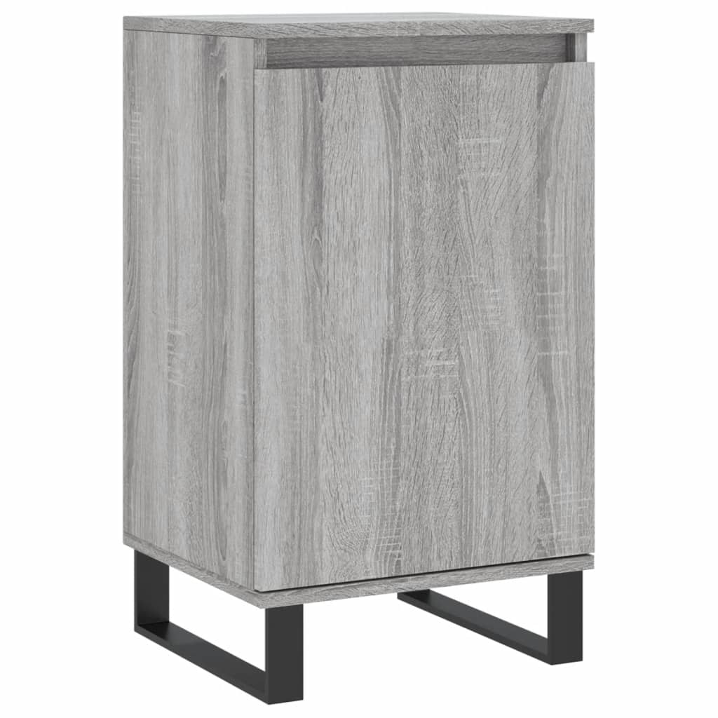Buffet sonoma gris 40x35x70 cm bois d'ingénierie - XIOS