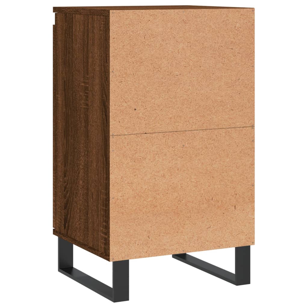 Buffets 2 pcs chêne marron 40x35x70 cm bois d'ingénierie - XIOS