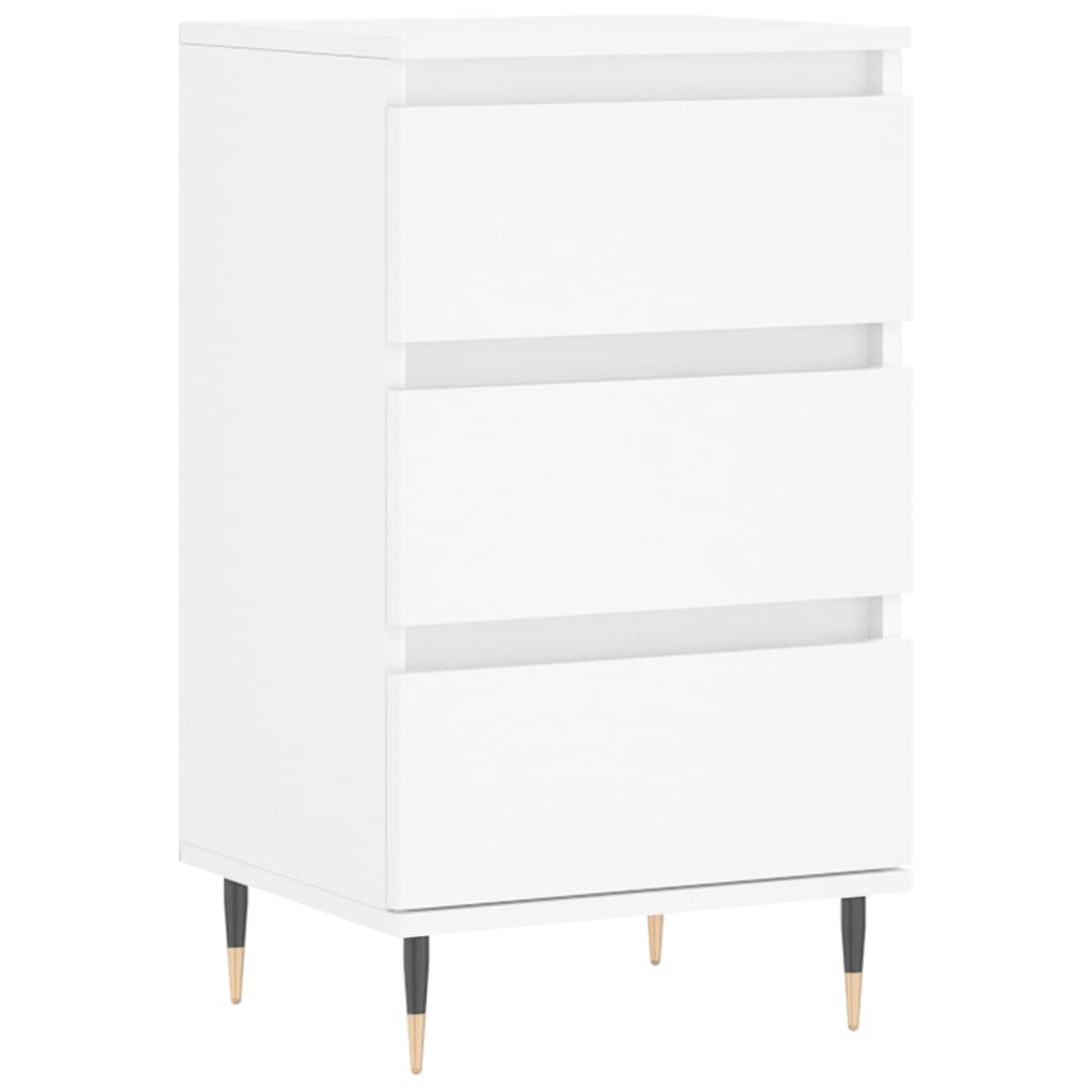 Buffet blanc 40x35x70 cm bois d’ingénierie - XIOS