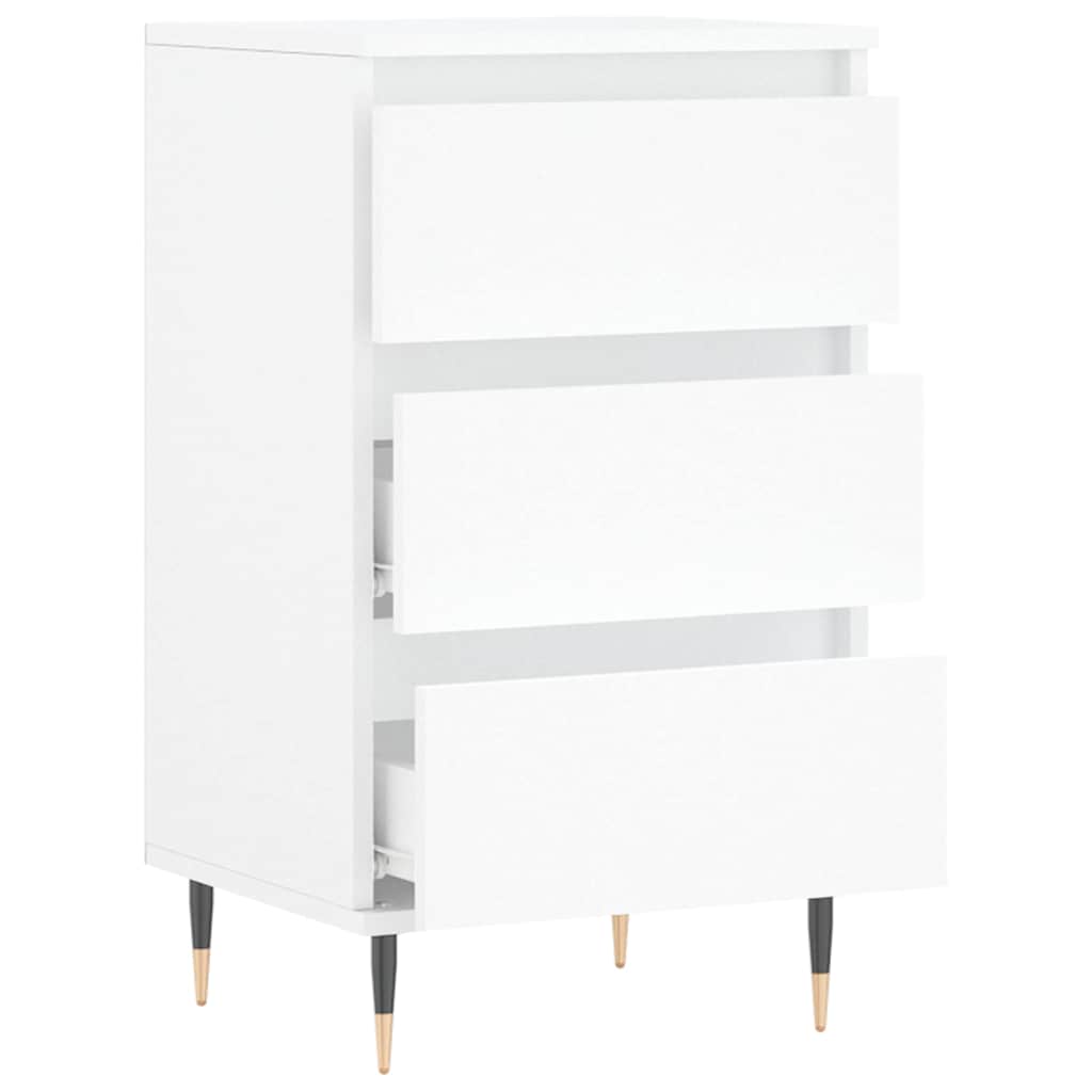 Buffet blanc 40x35x70 cm bois d’ingénierie - XIOS