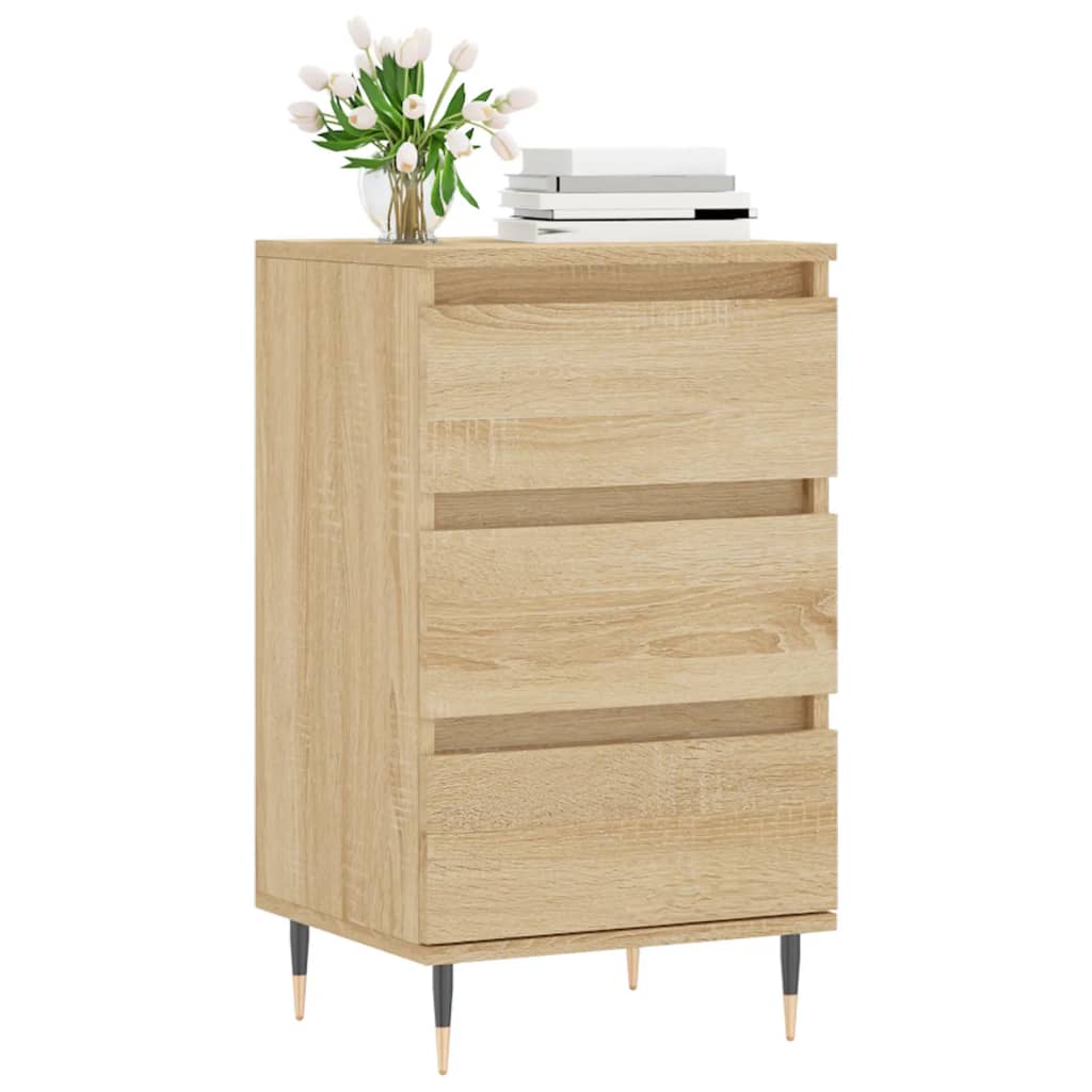 Buffet chêne sonoma 40x35x70 cm bois d'ingénierie - XIOS